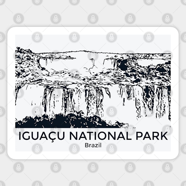 Iguaçu National Park - Brazil Sticker by Lakeric